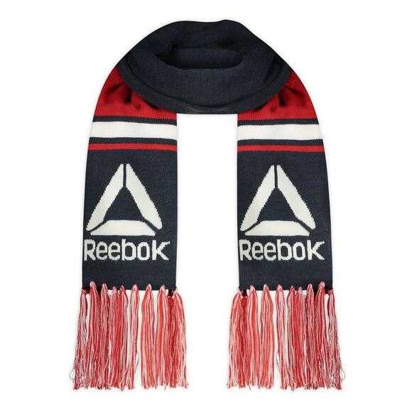 Reebok Fringe Scarf Red White Blue - Picture 4 of 4